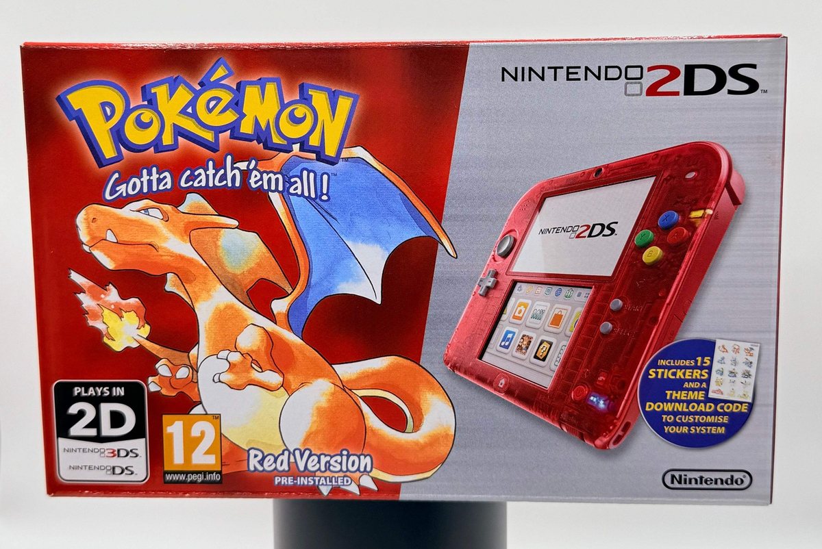 Pokemon - Red Edition Nintendo 2DS - CIB New – Photo 1
