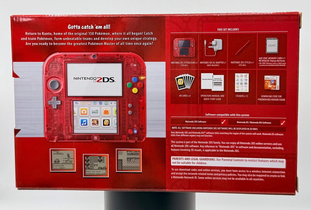 Pokemon - Red Edition Nintendo 2DS - CIB New – Photo 2
