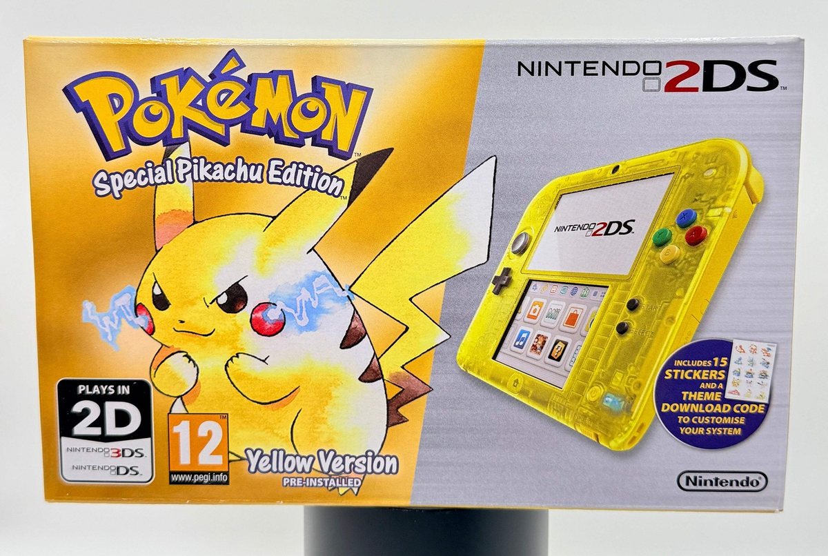 Pokemon - Yellow Pikachu Edition Nintendo 2DS - CIB New – Photo 1