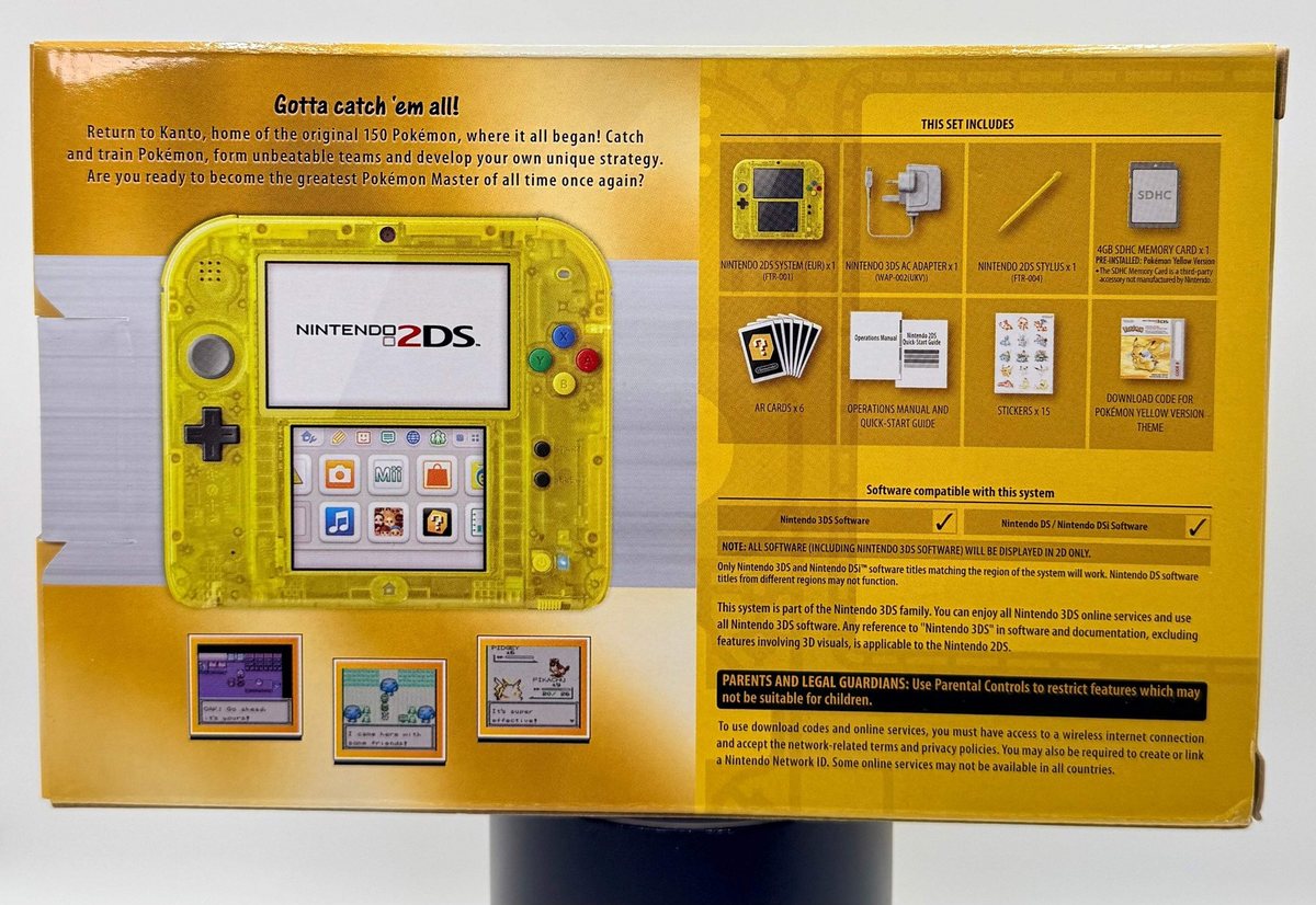 Pokemon - Yellow Pikachu Edition Nintendo 2DS - CIB New – Photo 2