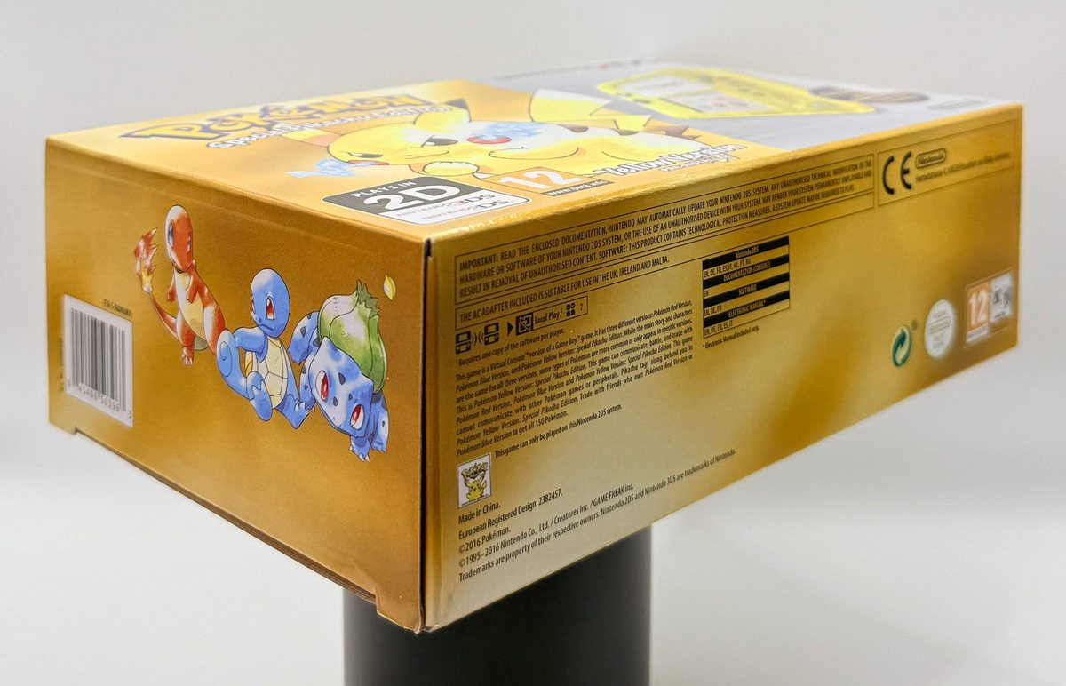 Pokemon - Yellow Pikachu Edition Nintendo 2DS - CIB New – Photo 4