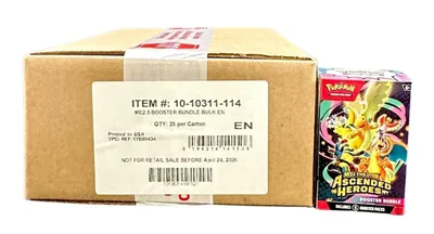 Pokemon - ME Ascended Heroes - Booster Bundle Case (25ct)