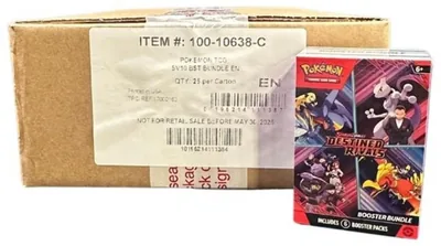 Pokemon - Destined Rivals - Booster Bundle Case (25 Units)